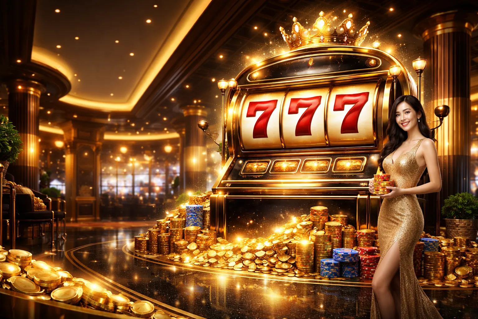 Người chơi đang trải nghiệm trò Nổ Hũ online tại cổng game uy tín